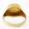Picture of 14k Yellow Gold Dos Pesos Gold Coin Ring