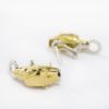 Picture of 18k Two Tone Gold Panther Earrings