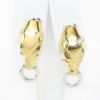 Picture of 18k Two Tone Gold Panther Earrings