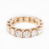 Picture of 14k Rose Gold Brilliant Diamond Ring Band