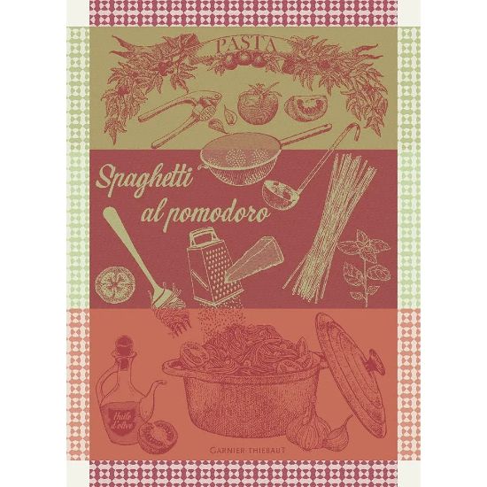 Picture of Garnier-Thiebaut 'Spaghetti Pomodoro' Kitchen Towel