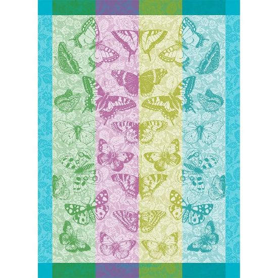 Picture of Garnier-Thiebaut 'Beaux Papillons' Beautiful Butterflies Kitchen Towel