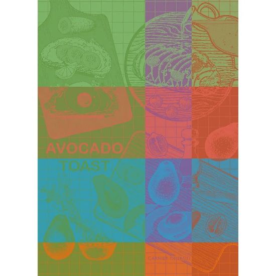 Picture of Garnier-Thiebaut 'Avocado Toast' Kitchen Towel