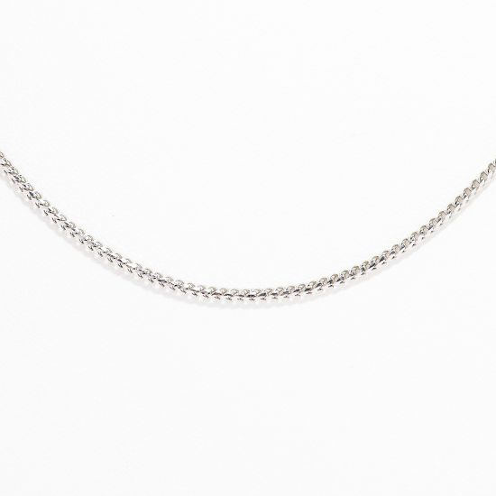 Picture of 14k White Gold Thin Chain Necklace