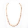 Picture of 14k Rose Gold Diamond Cuban Link Chain Necklace
