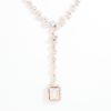 Picture of 14k Rose Gold Diamond Drop Necklace