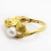 Picture of 14k Yellow Gold Cultured Pearl Mermaid Ring