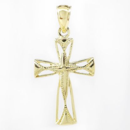 Picture of 14k Yellow Gold Cross Pendant