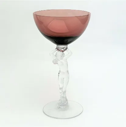 Picture of Nude Stem Saucer Champagne Stem