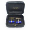 Picture of Vintage 14k Gold & Lapis Lazuli Cufflinks with Original Box