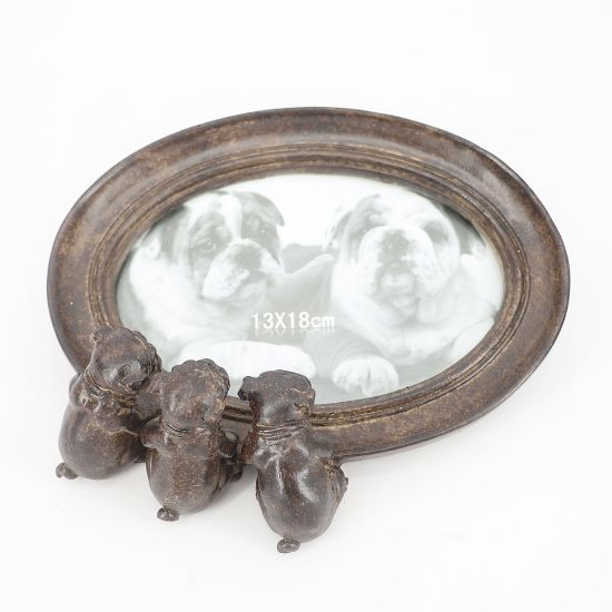 Picture of Bulldog 5x7" Oval Frame