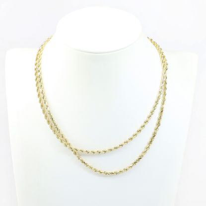 Picture of 14k Yellow Gold Rope Link Chain