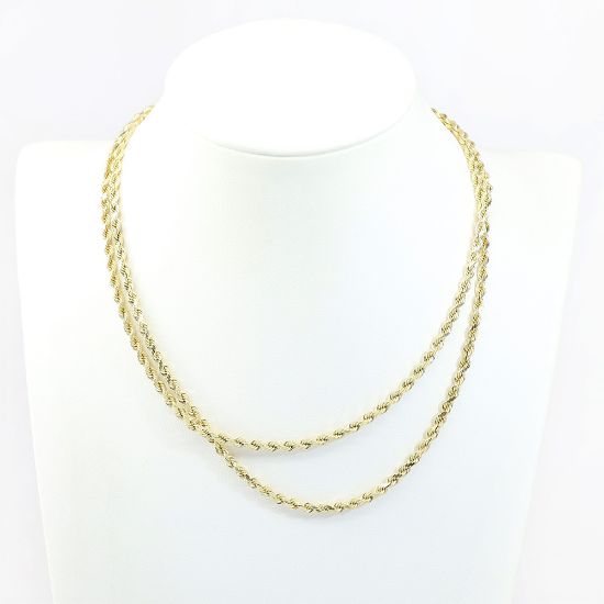 Picture of 14k Yellow Gold Rope Link Chain