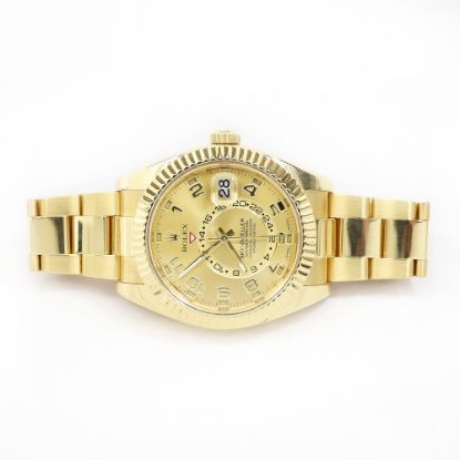 Picture of Rolex 18k Yellow Gold Sky-Dweller Watch