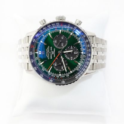 Picture of Breitling Navitimer B01 Chronograph 46 Green Dial Watch