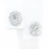 Picture of 18k White Gold Mixed Cut Diamond Earring Studs