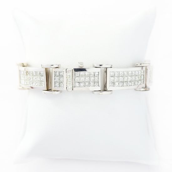 Picture of 18k White Gold Diamond Bracelet