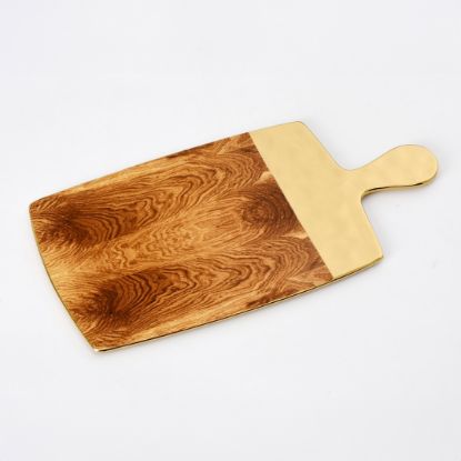 Picture of 'Madera' Faux Wood Serving Board