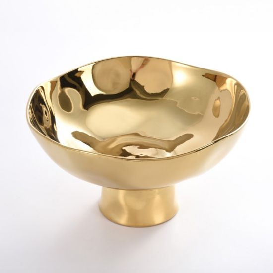 Picture of 'Moonlight' Gold Footed Bowl