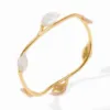 Picture of Willow Mother of Pearl Stone Bangle