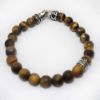 Picture of AXION Sterling Silver Tiger's Eye Bracelet with Meanders Motif
