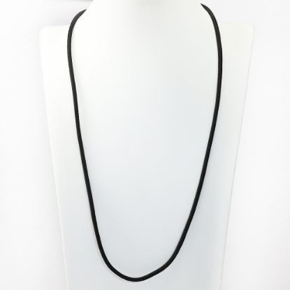 Picture of AXION Black Cord with Sterling Silver Clasp