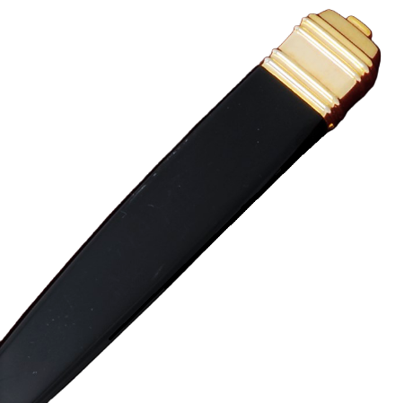 Picture for pattern Continental Black, Gold Accents