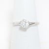 Picture of 14k White Gold Diamond Solitaire Ring