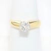 Picture of 18k Yellow Gold Solitaire Ring