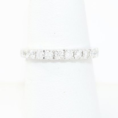 Picture of 14k White Gold Diamond Band