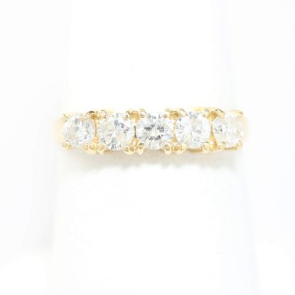 Picture of 14k Yellow Gold Diamond Ring Band