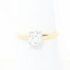 Picture of 14k Yellow Gold Brilliant Diamond Ring