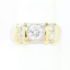 Picture of Platinum & 18k Yellow Gold Brilliant Diamond Ring