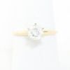 Picture of 14k Yellow Gold Diamond Solitaire Ring