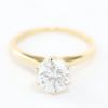 Picture of 14k Yellow Gold Solitaire Ring