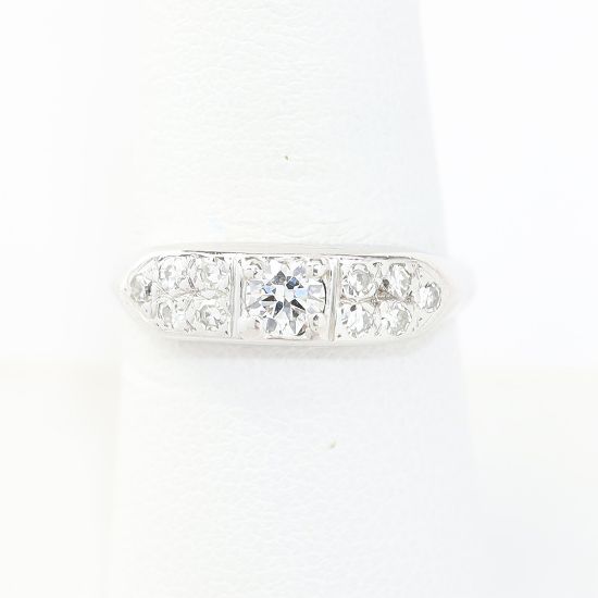 Picture of 14k White Gold Diamond Ring