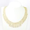 Picture of 18k Yellow Gold Beaded Collar Necklace