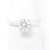 Picture of 14k White Gold Brilliant Solitaire Ring