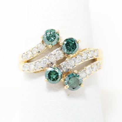 Picture of 14k Yellow Gold Diamond Ring