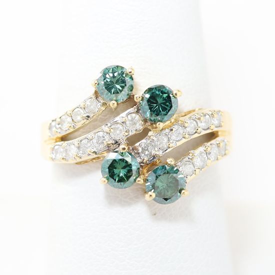 Picture of 14k Yellow Gold Diamond Ring