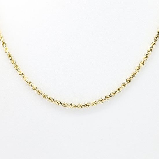Picture of 14k Yellow Gold Rope Chain