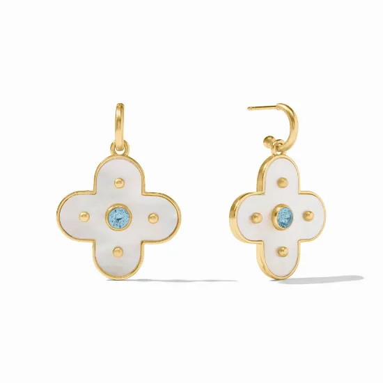 Picture of Colette Statement Hoop & Charm Earrings