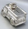 Picture of Tiffany & Co. Sterling Silver Fire Truck Bank