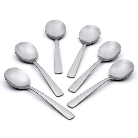 Picture of New Set of 6 Cream Soup Spoons