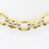 Picture of 14k Yellow Gold & Stainless Steel Chain Link Necklace