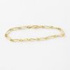 Picture of 14k Yellow Gold Figaro Chain Link Bracelet