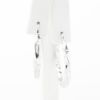 Picture of 14k White Gold Twisted Hoop Earrings