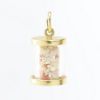 Picture of 14k Yellow Gold Bermuda Coral Sand Vial Pendant