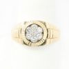 Picture of 14k Yellow Gold Brilliant Diamond Ring