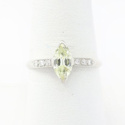 Picture of Antique Platinum Marquise Diamond Ring
